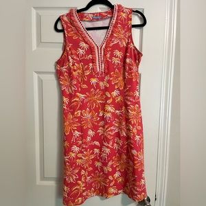 Size medium, J. Mclaughlin coral dress